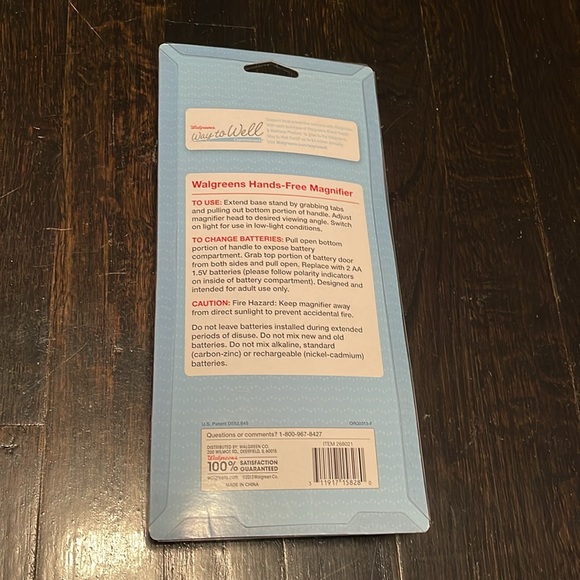 NEW IN BOX NWT LED Light Hands Free Magnifying Magnifier Glass - Picture 4 of 7